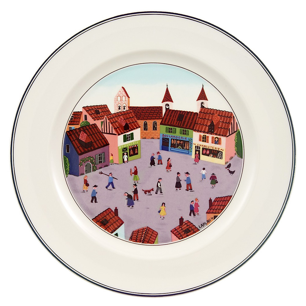 Villeroy & Boch - Design Naif Dinner Plate Village | Peter's of Kensington