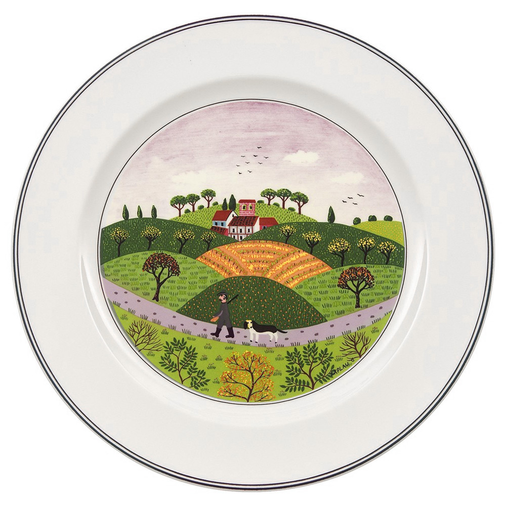 Villeroy & Boch - Design Naif Dinner Plate Huntsman | Peter's of Kensington