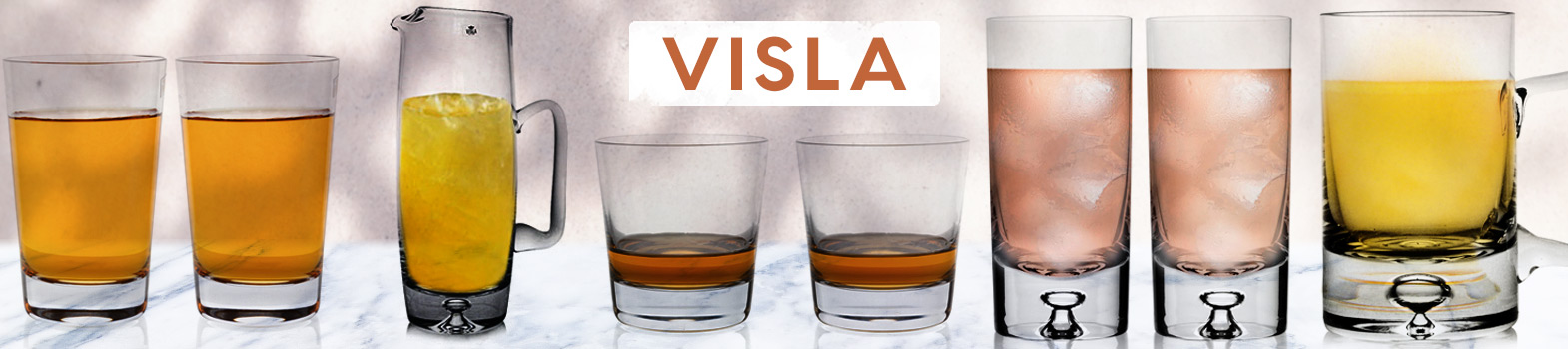 Visla Glassware